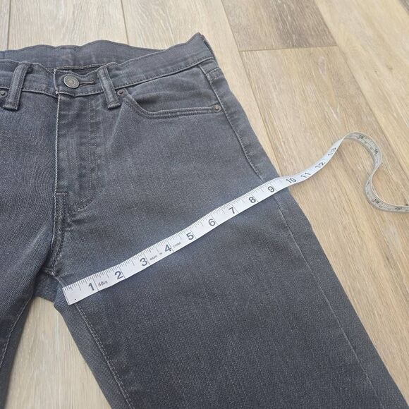 Levi's Strauss black slim straight denim men's jeans 28x30 - Picture 7 of 14